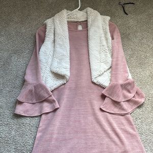 Dillards girls large dress